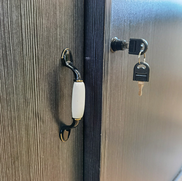 Le cru 146mm a épissé les vis en céramique de poignées pour la porte de Cabinet