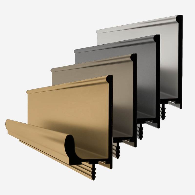 L'aluminium d'extrusion profile le matériel fait sur commande de meubles pour le décor de matériau de construction