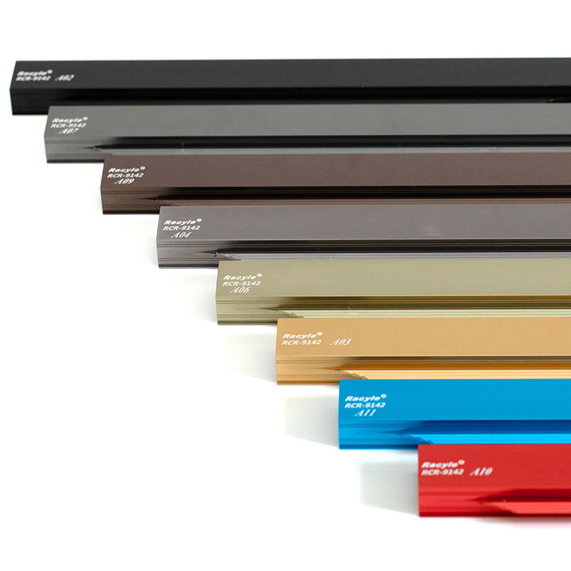 L'aluminium d'extrusion profile le matériel fait sur commande de meubles pour le décor de matériau de construction