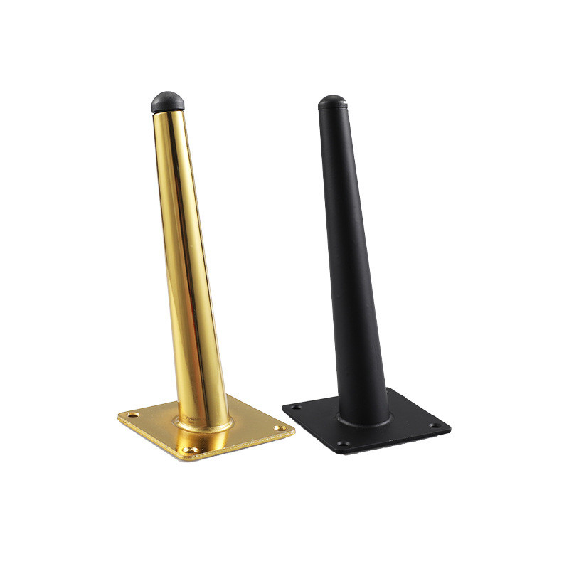 le métal T matériel de 18cm a formé des pieds Chrome Sofa Bed Legs de Cabinet faisant le coin