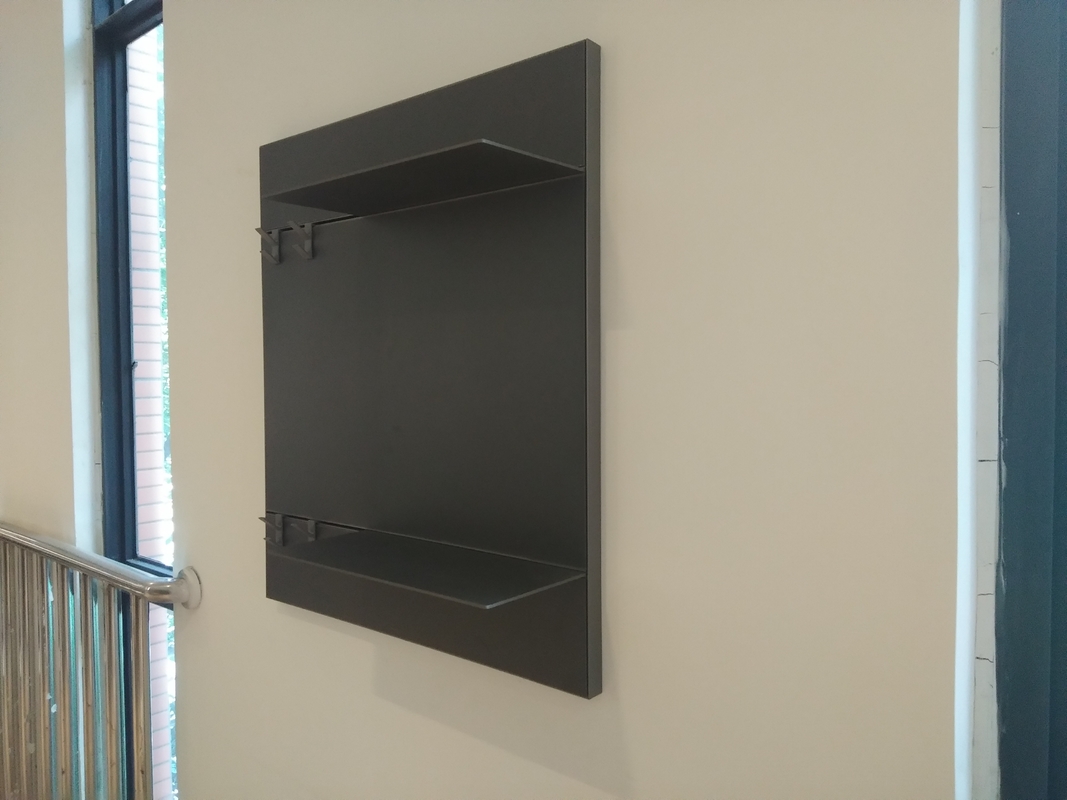 Étagère en bois pour le salon Étagère en aluminium pour la décoration de la maison