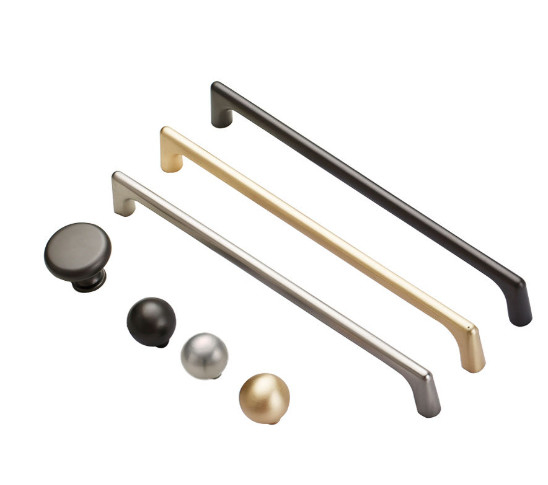 Armoire moderne simple tireurs de porte de meubles américains boutons de porte perle noir tiroir de l'armoire tireurs de soutien personnalisation