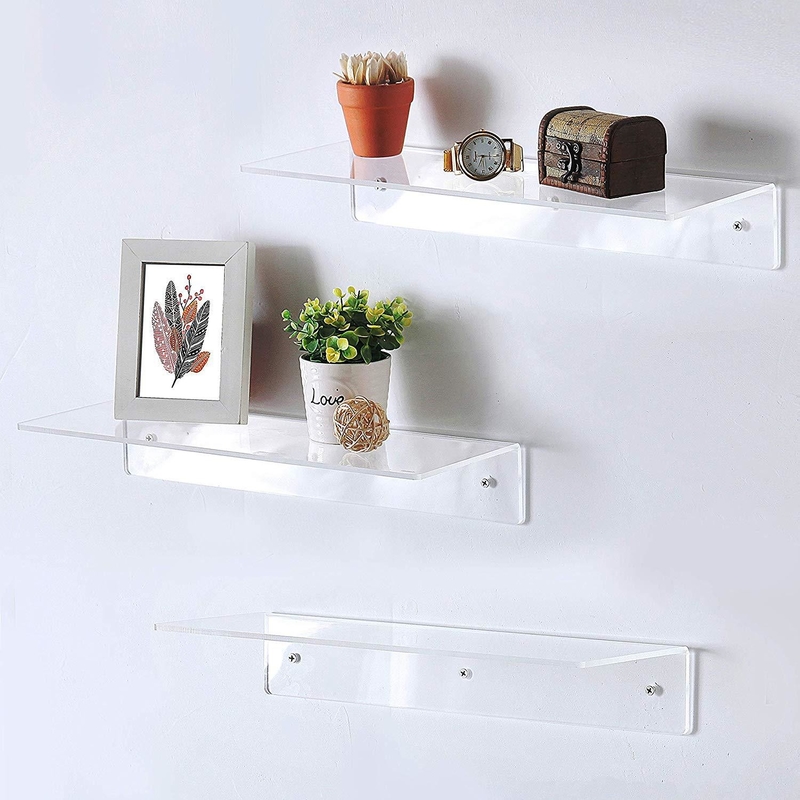 Étagère en bois moderne pour la décoration de la maison en couleur blanche élégante