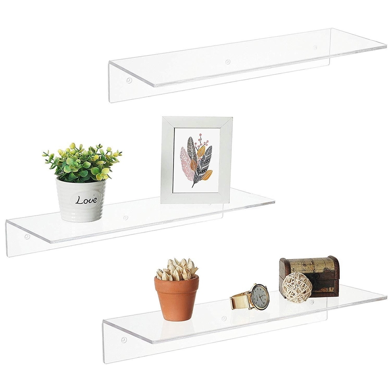 Étagère en bois moderne pour la décoration de la maison en couleur blanche élégante