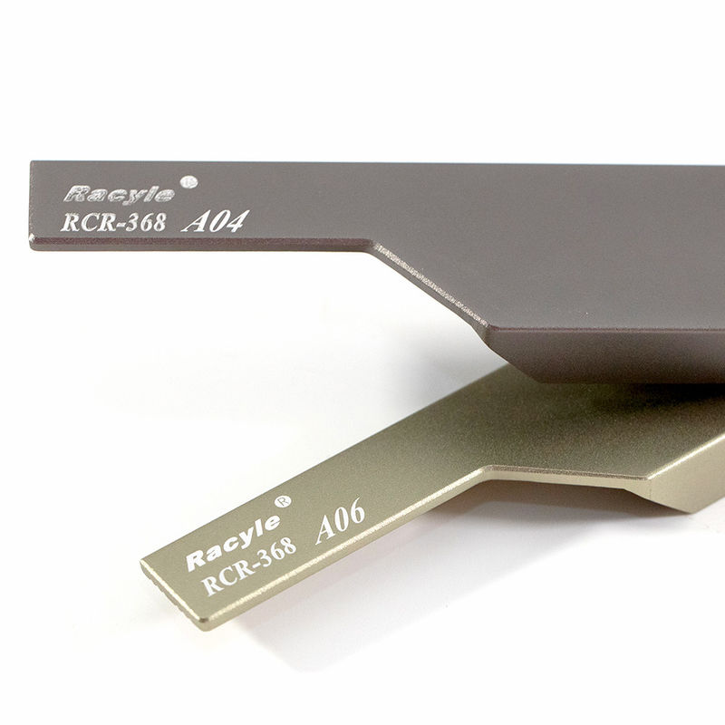 Poignées en aluminium de traction de porte de grand de la porte Rcr-368 or coloré de tiroir