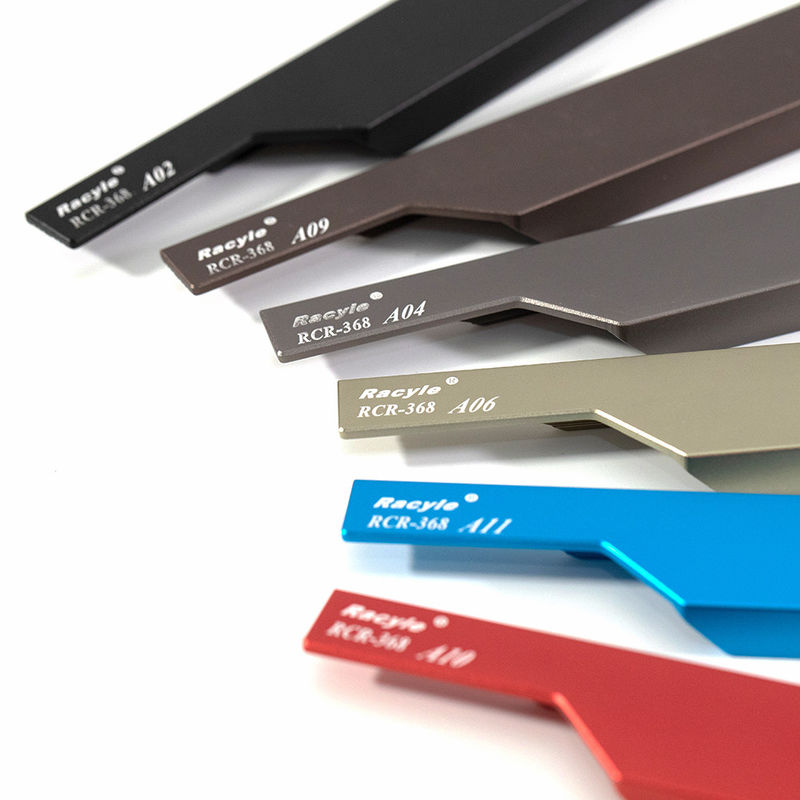 Poignées en aluminium de traction de porte de grand de la porte Rcr-368 or coloré de tiroir