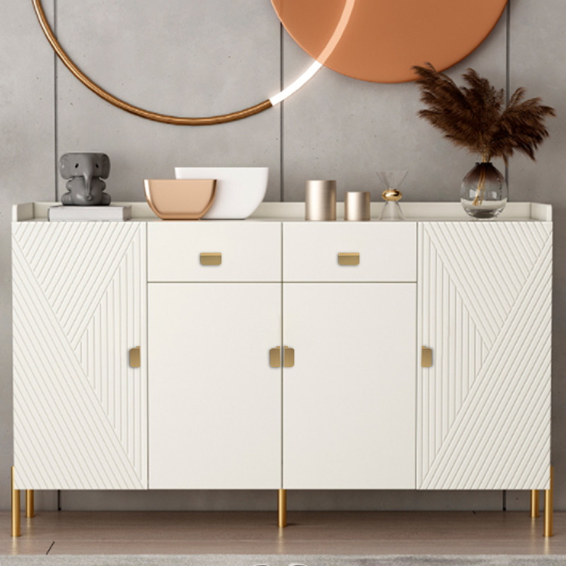 La porte adaptée aux besoins du client de Cabinet d'alliage d'aluminium manipule 60mm colorés pour le matériel à la maison