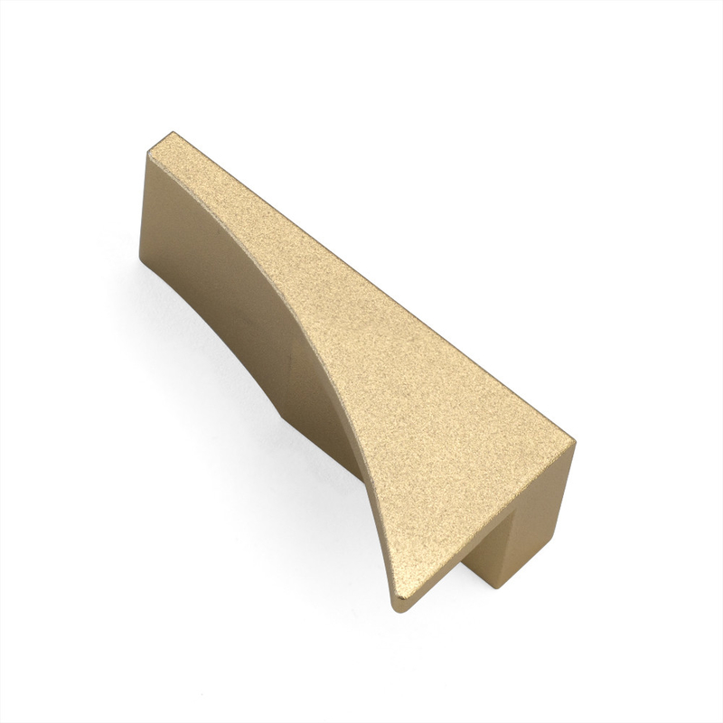 Poignées de porte en aluminium d'or quatre étoiles modernes de placard pour la décoration