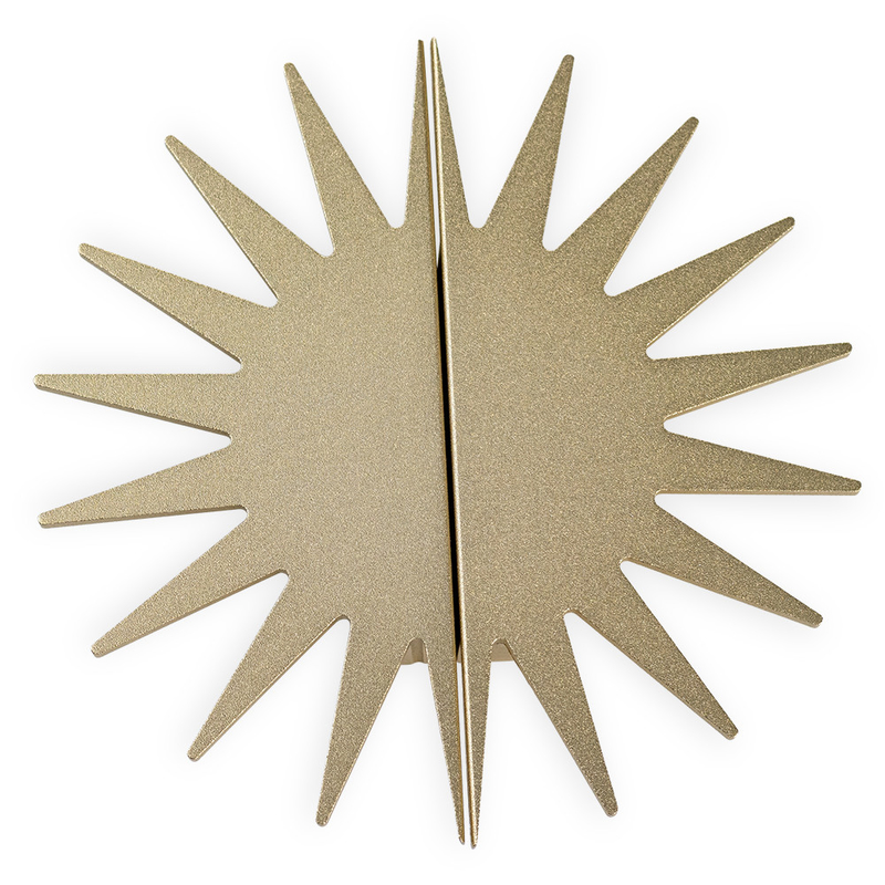 Sun d'or a formé les poignées de porte décoratives en aluminium de garde-robe de nouveauté des boutons 4.72inches de Cabinet