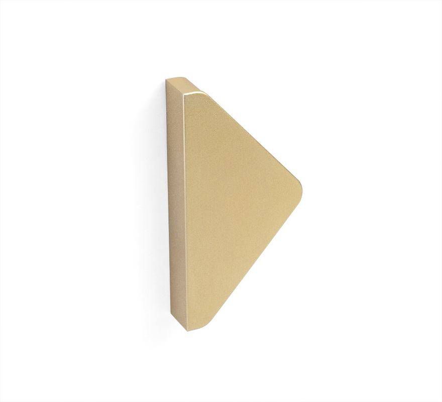 Boutons de placard de porte, tractions de tiroir de meubles, poignées pour des portes, poignées de Cabinet de barre, poignées de tiroir de chambre à coucher, rétro triangulaire